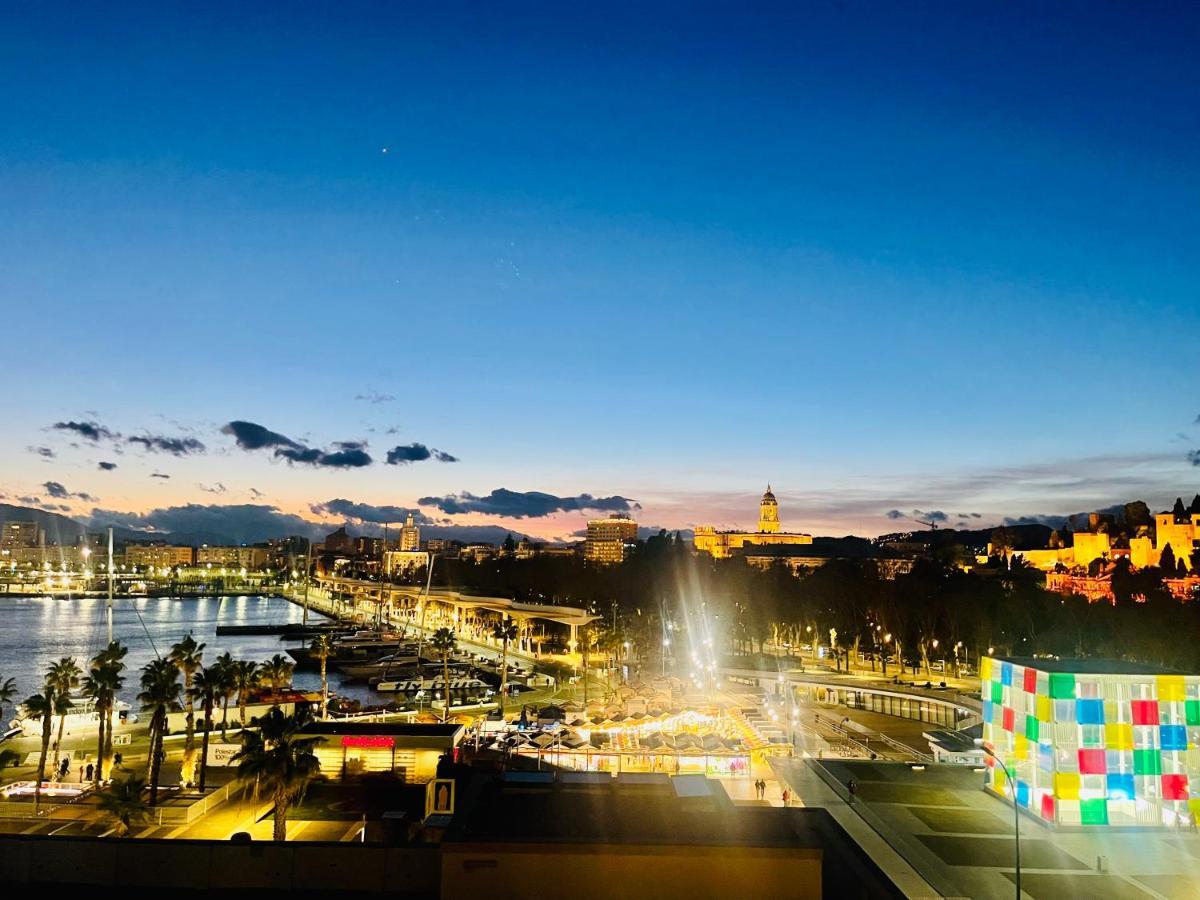 El Atardecer Skyline Lejlighed Málaga Eksteriør billede
