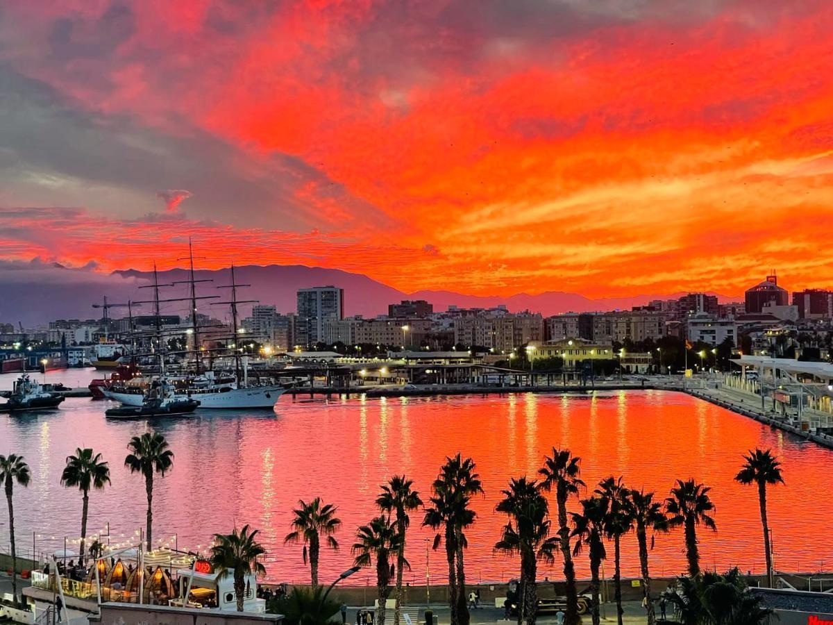 El Atardecer Skyline Lejlighed Málaga Eksteriør billede