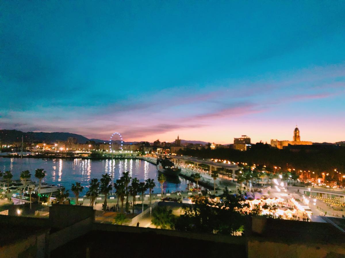 El Atardecer Skyline Lejlighed Málaga Eksteriør billede