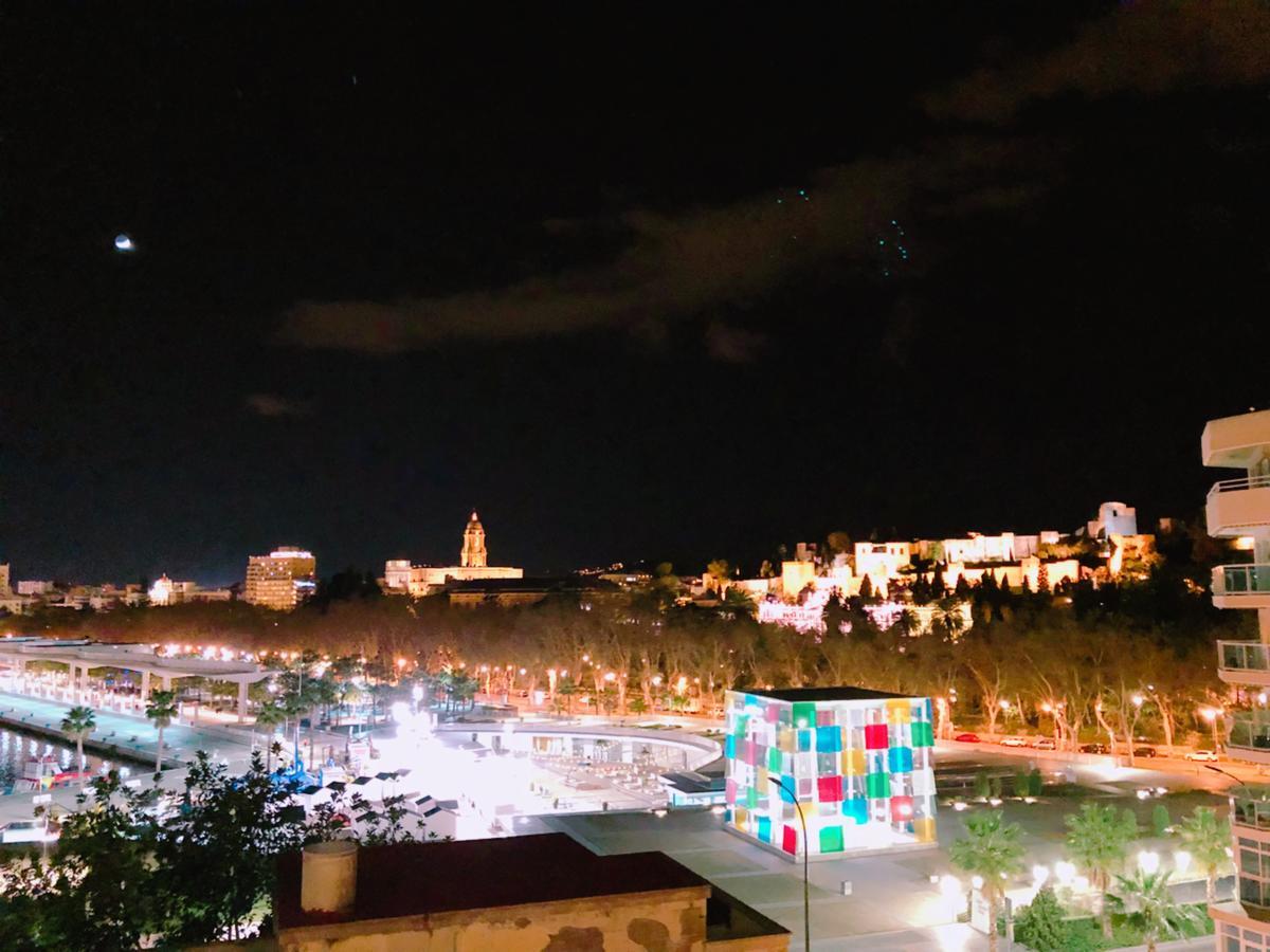 El Atardecer Skyline Lejlighed Málaga Eksteriør billede