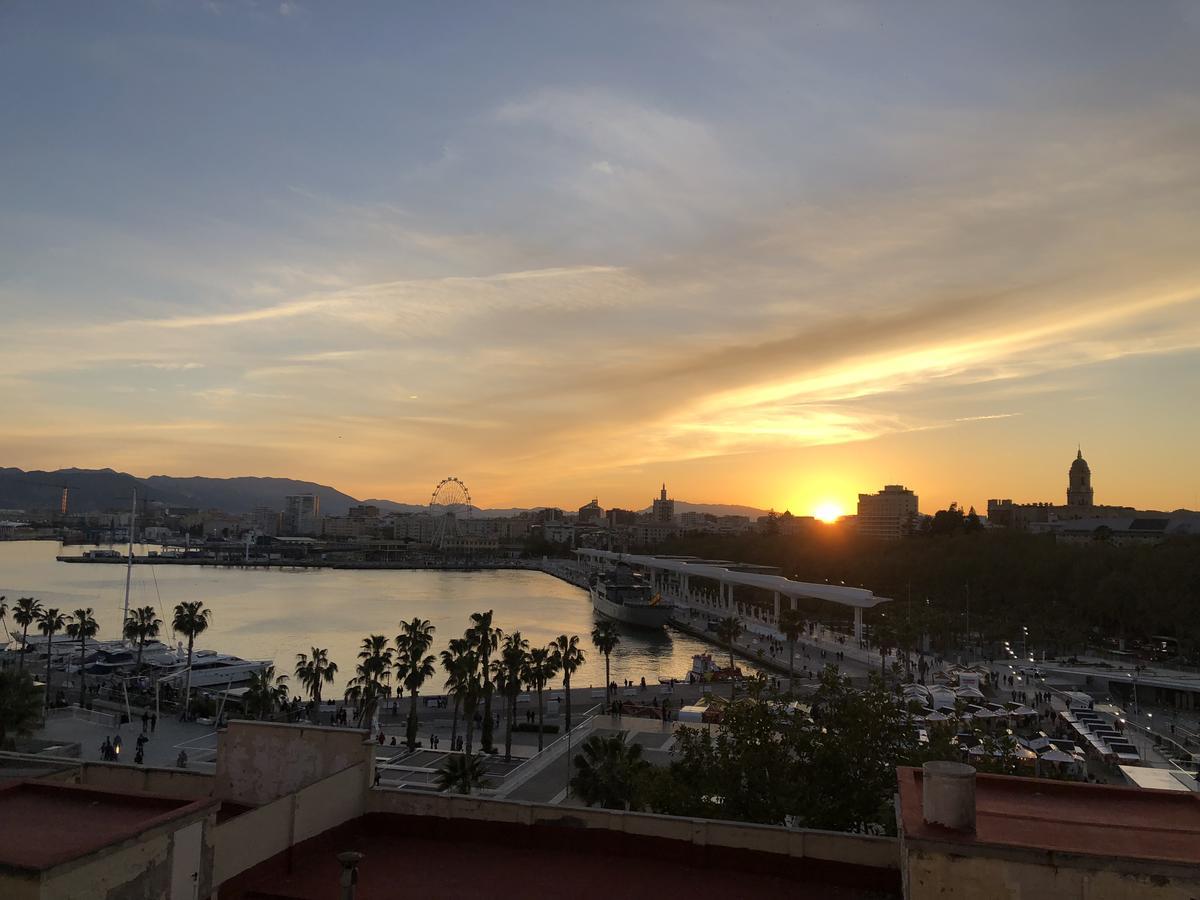 El Atardecer Skyline Lejlighed Málaga Eksteriør billede